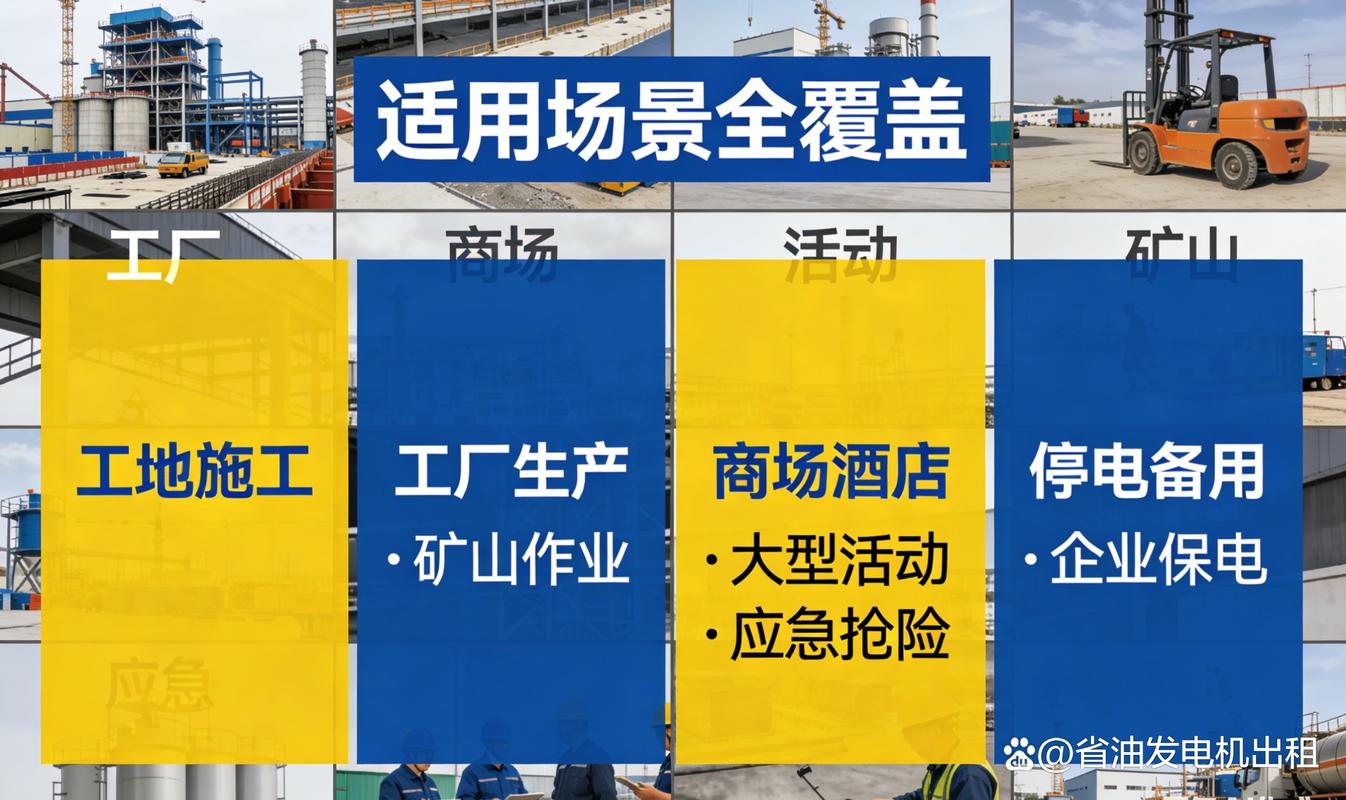 揭阳市工厂发电机出租包月 高效临时供电与成本控制全攻略